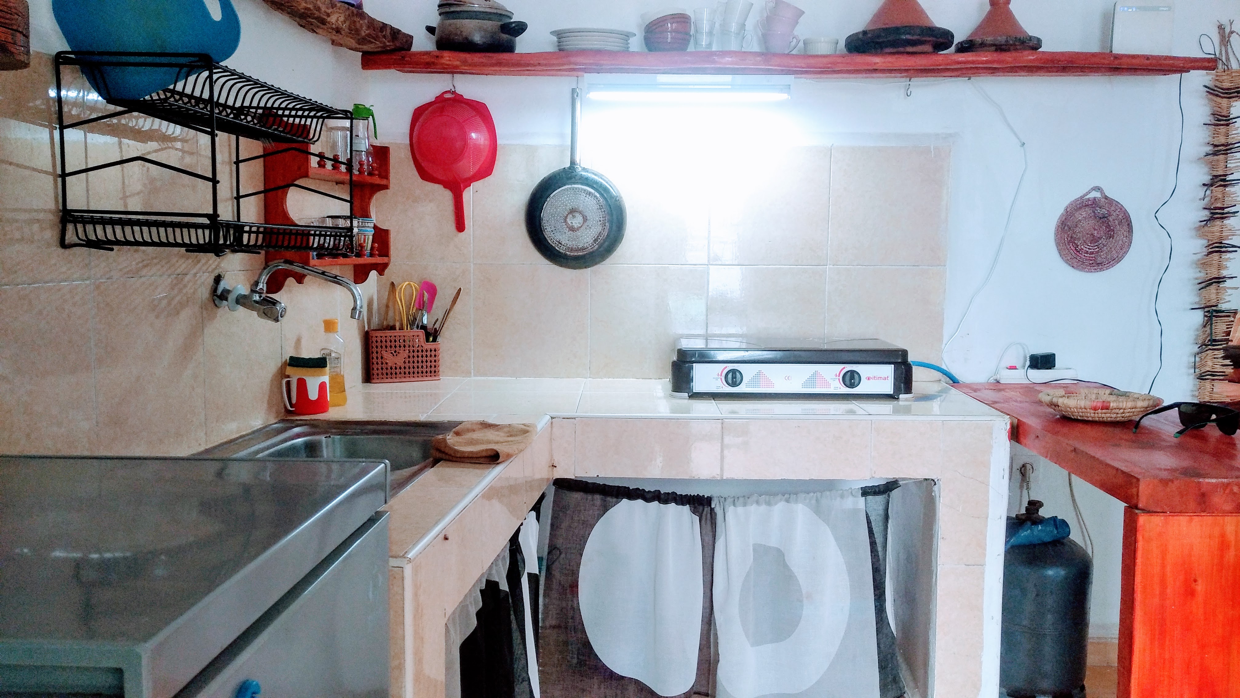 Beach house interior